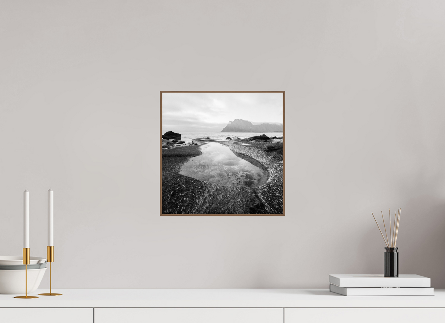 "the scar of nature" - Landscape on the Lofoten Islands in Norway