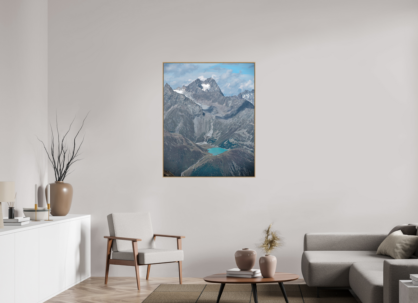 "blue lake" photo from the Ötztal glacier region