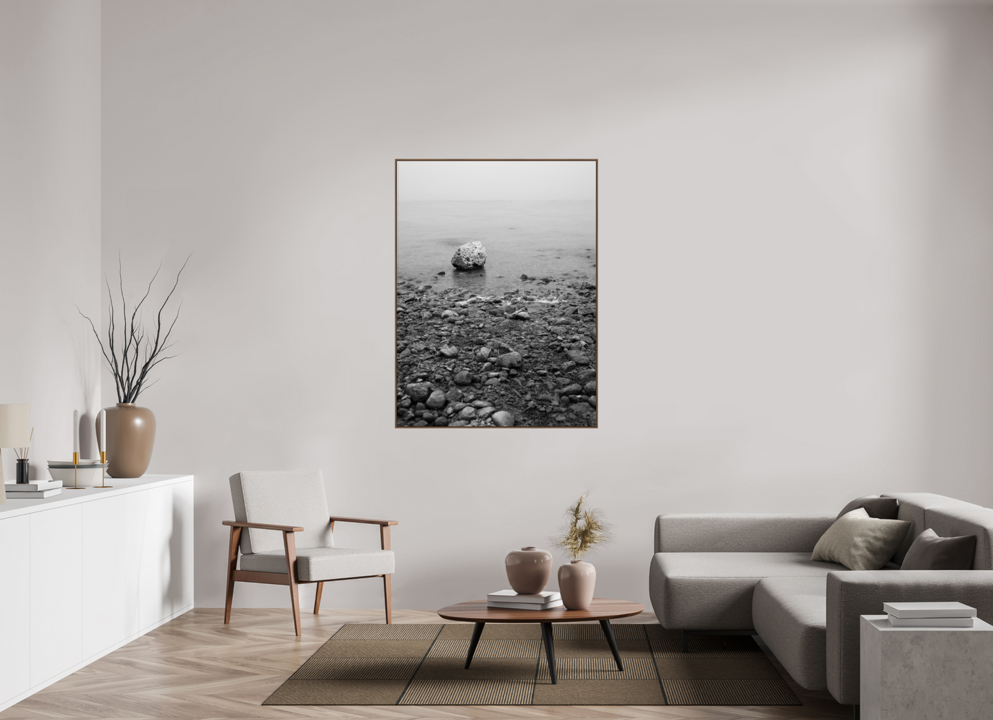 "der kalte stein" Chiemsee Fine Art Photography
