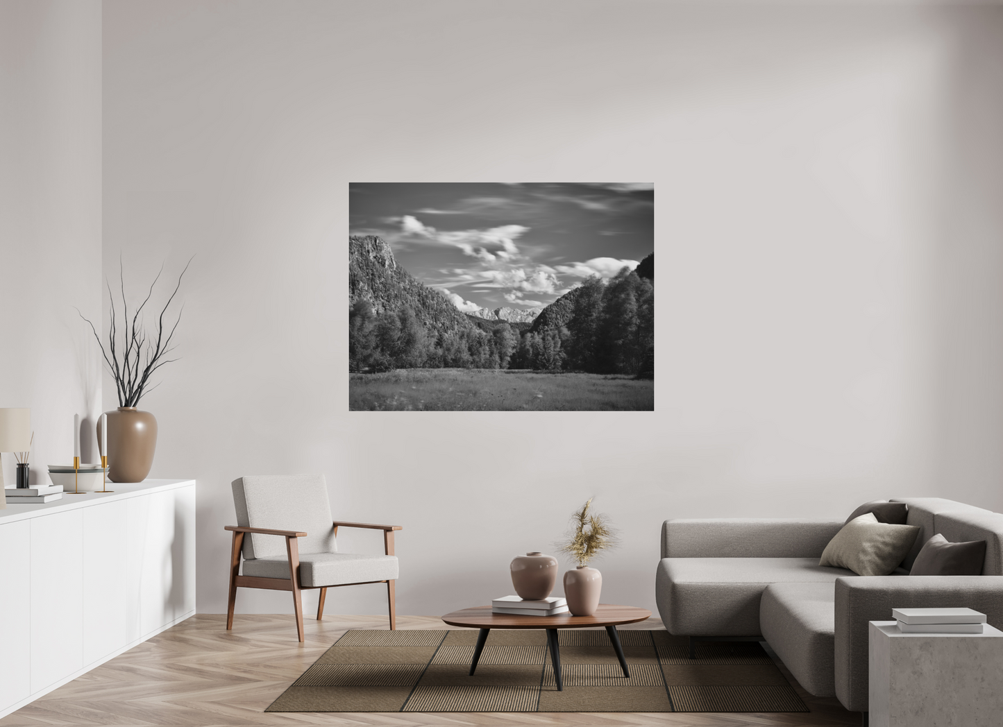 "Reiter alpeblick" - Blick auf die Reiter Alpe von Inzell aus
