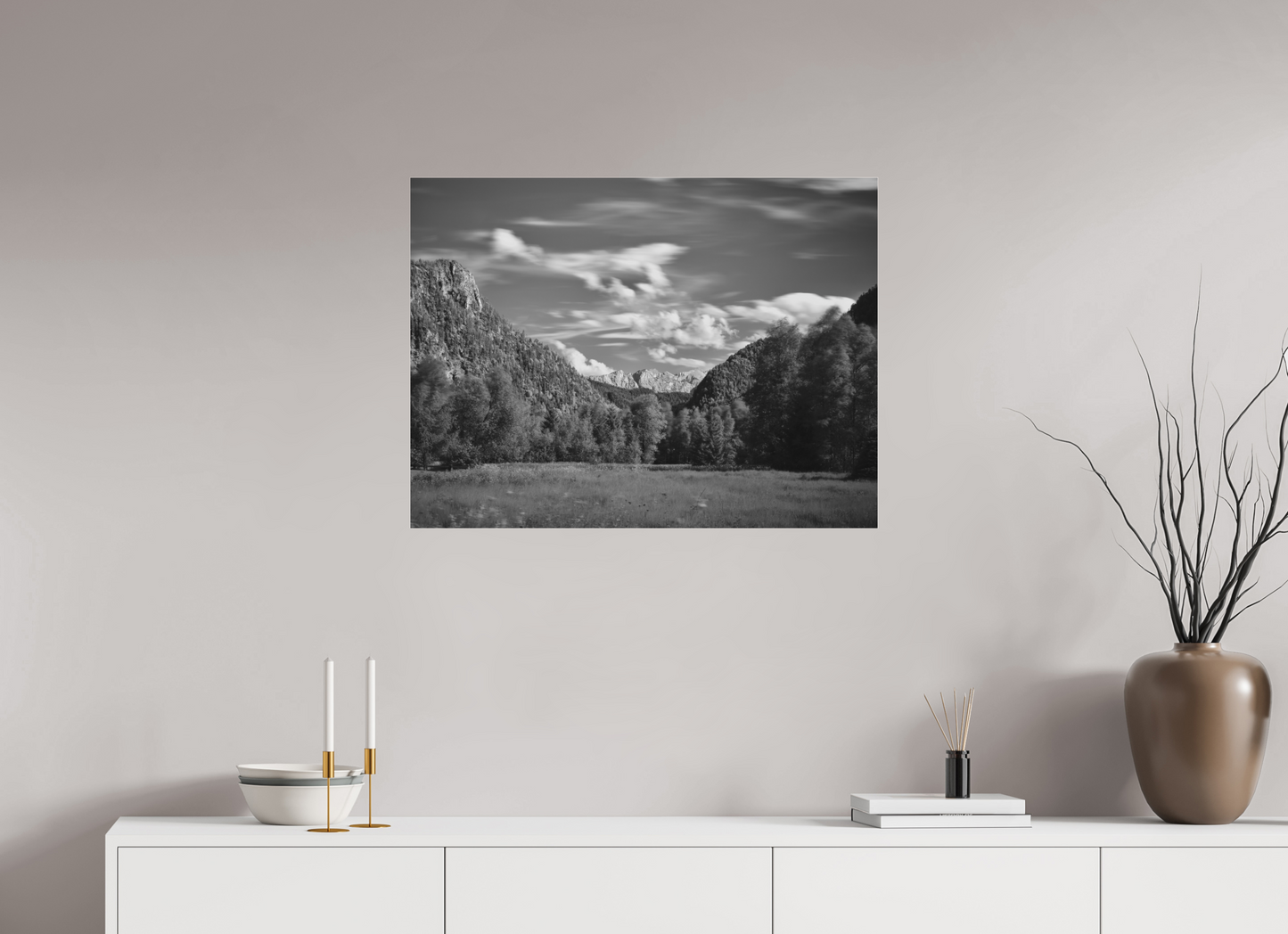 "Reiter alpeblick" - Blick auf die Reiter Alpe von Inzell aus