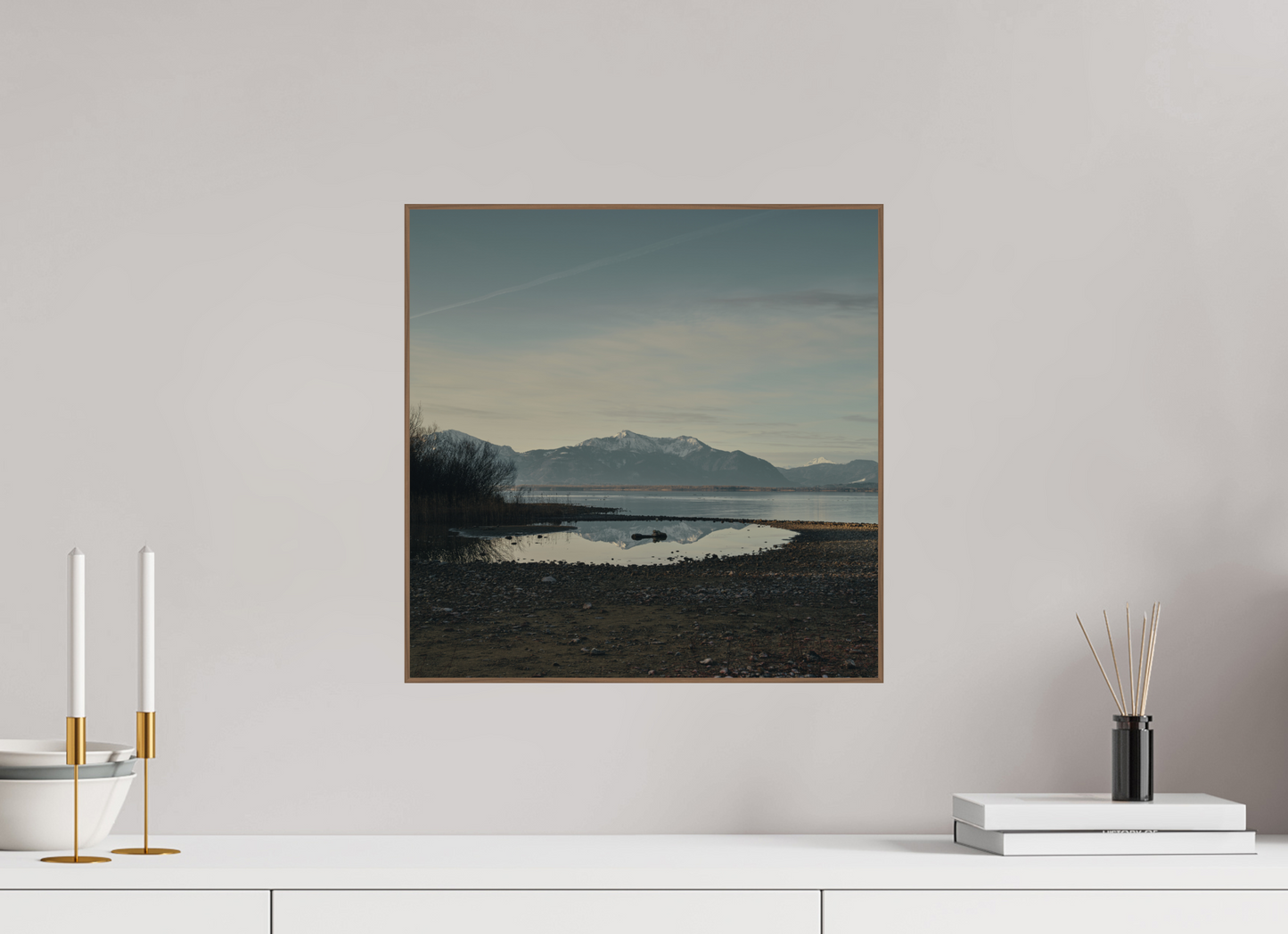 "chiemsee fokus I" - Chiemsee am Morgen