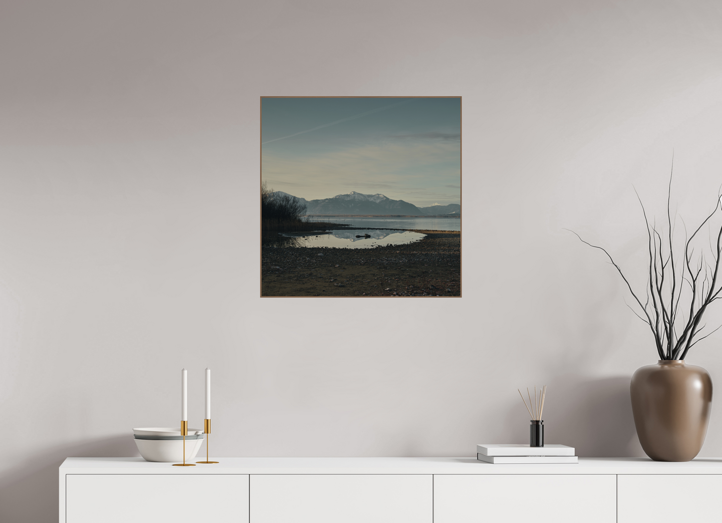 "chiemsee fokus I" - Chiemsee am Morgen