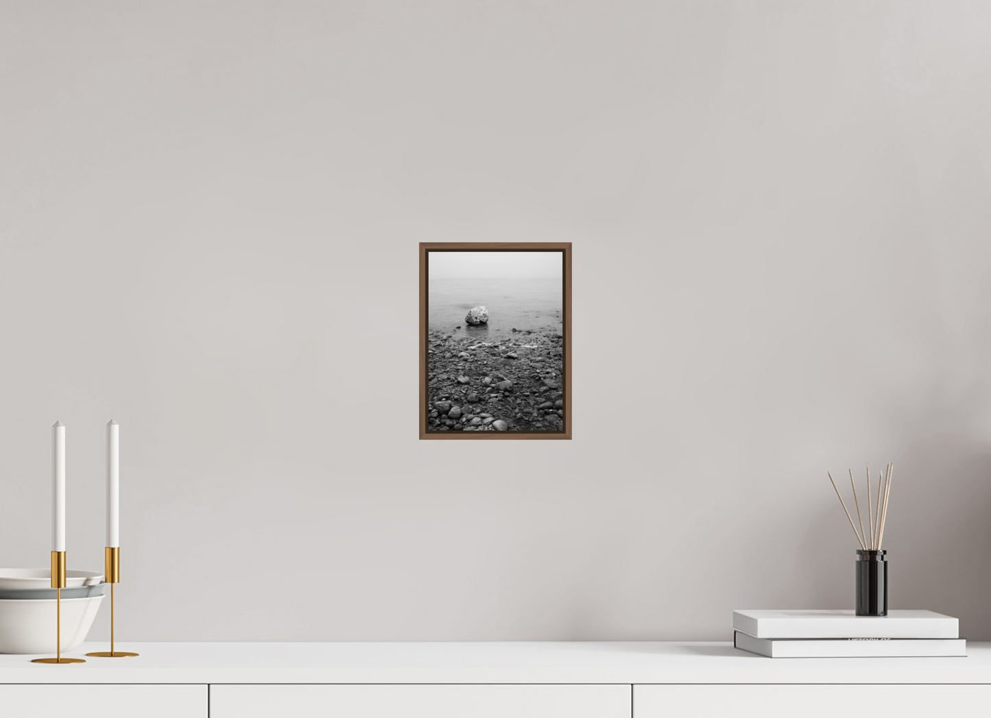"der kalte stein" Chiemsee Fine Art Photography