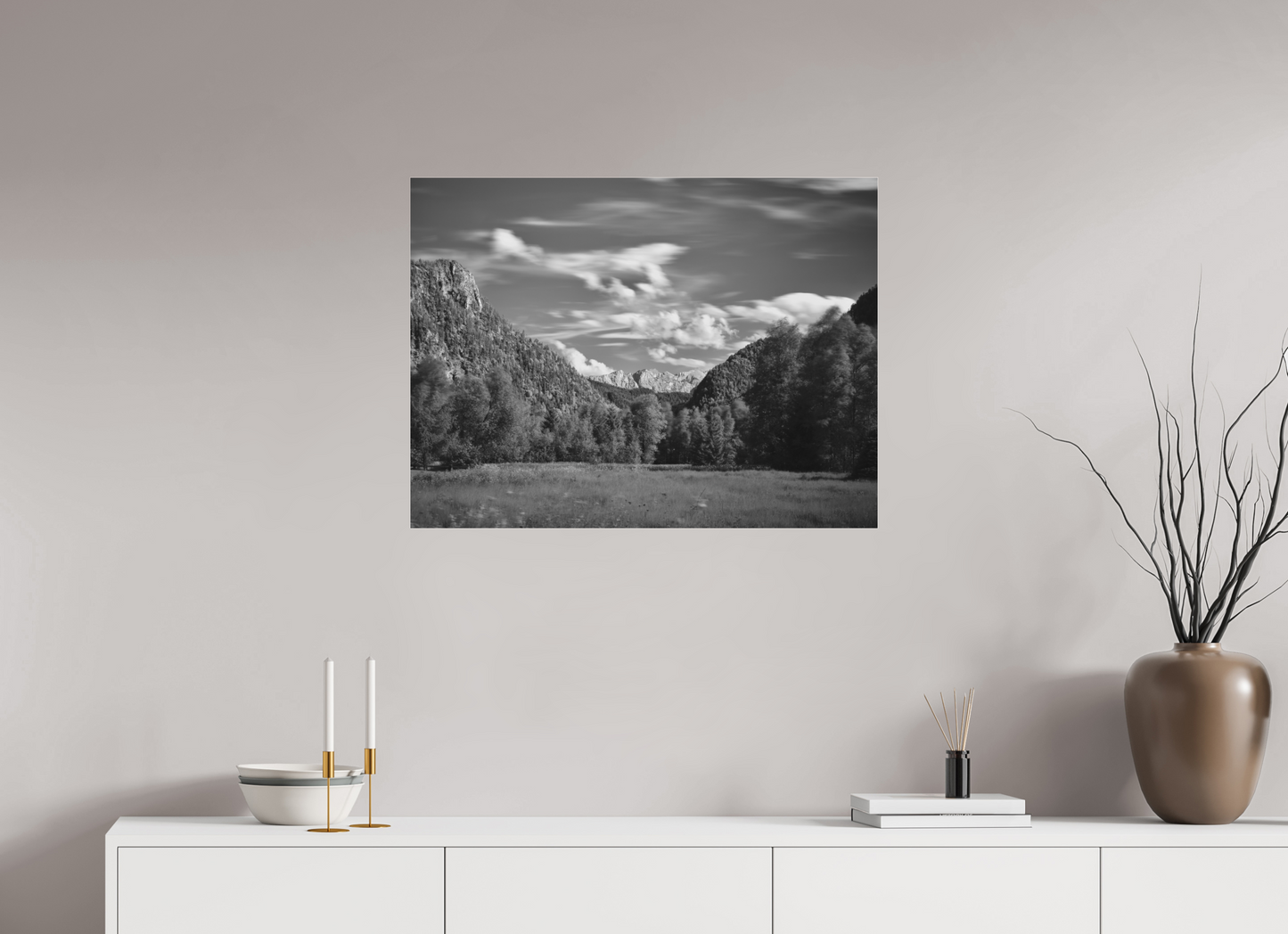 "Reiter alpeblick" - Blick auf die Reiter Alpe von Inzell aus