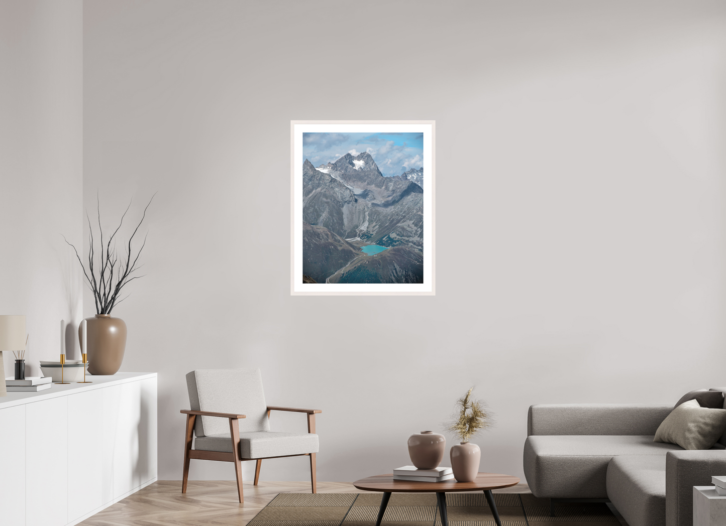 "blue lake" photo from the Ötztal glacier region