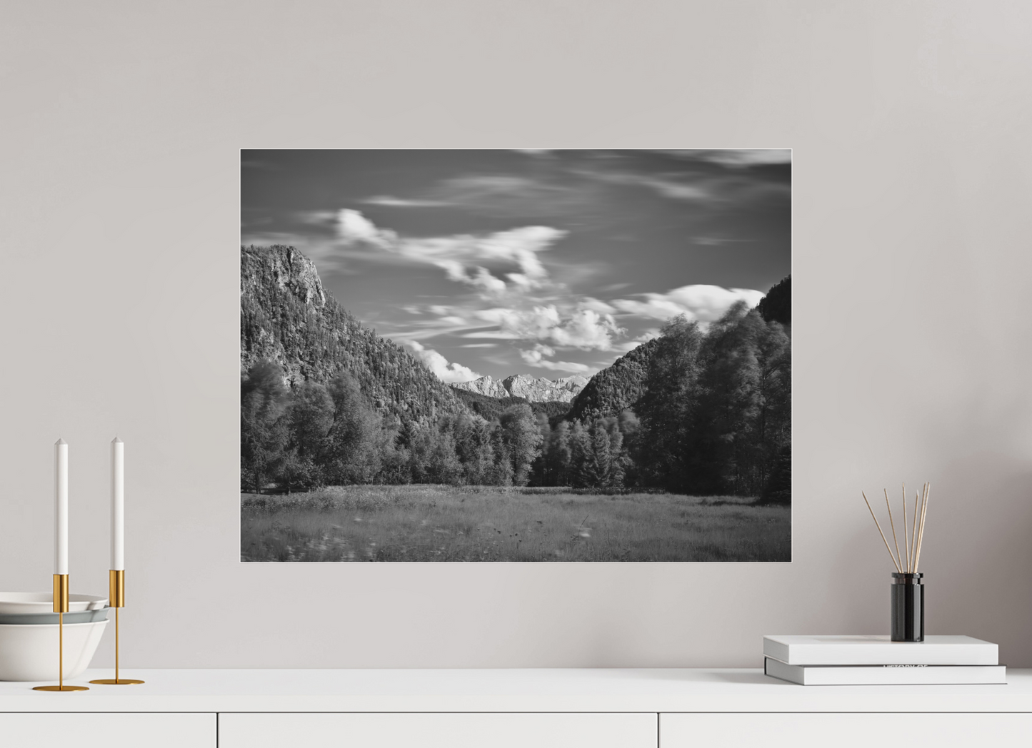 "Reiter alpeblick" - Blick auf die Reiter Alpe von Inzell aus
