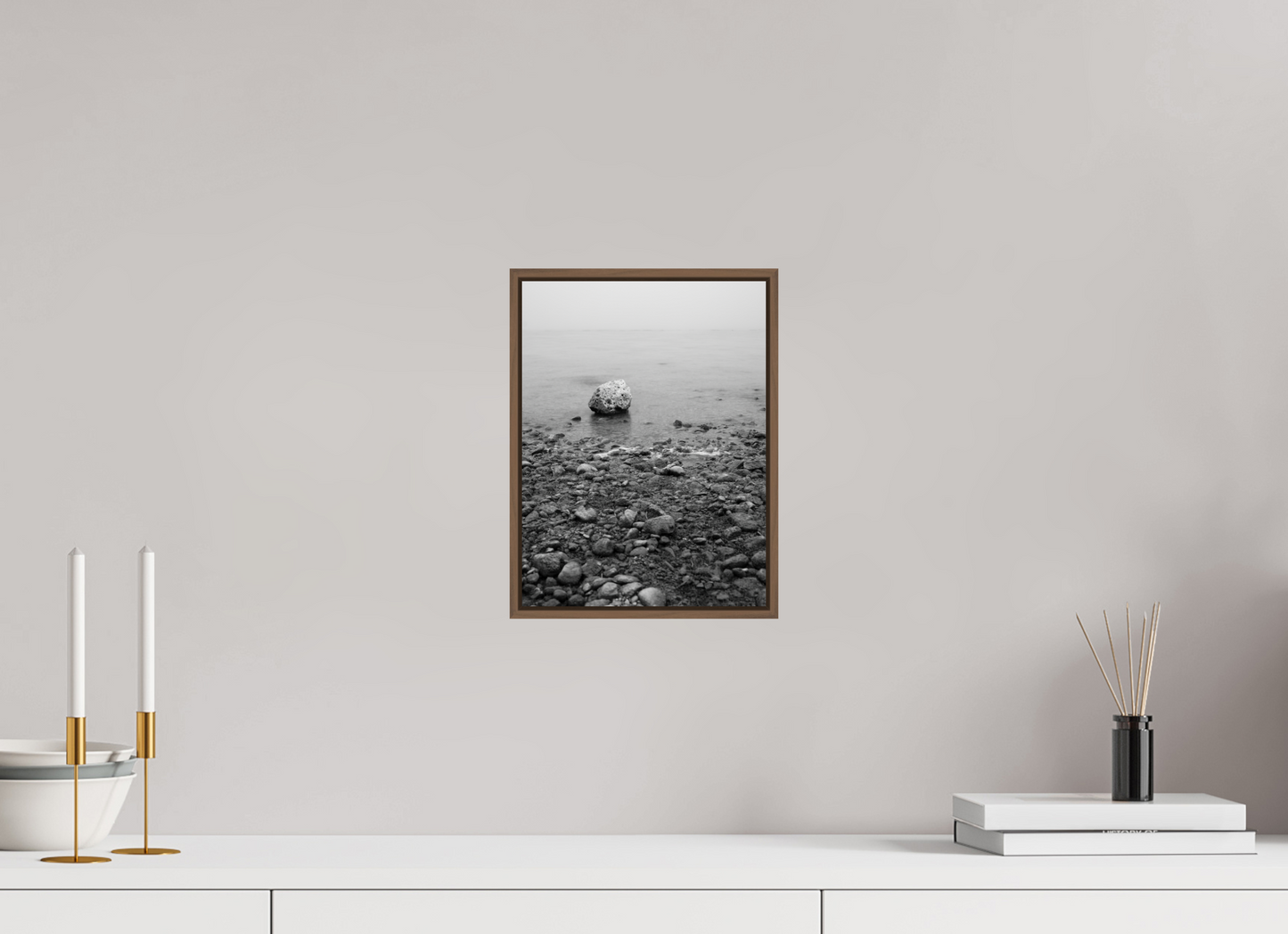 "der kalte stein" Chiemsee Fine Art Photography