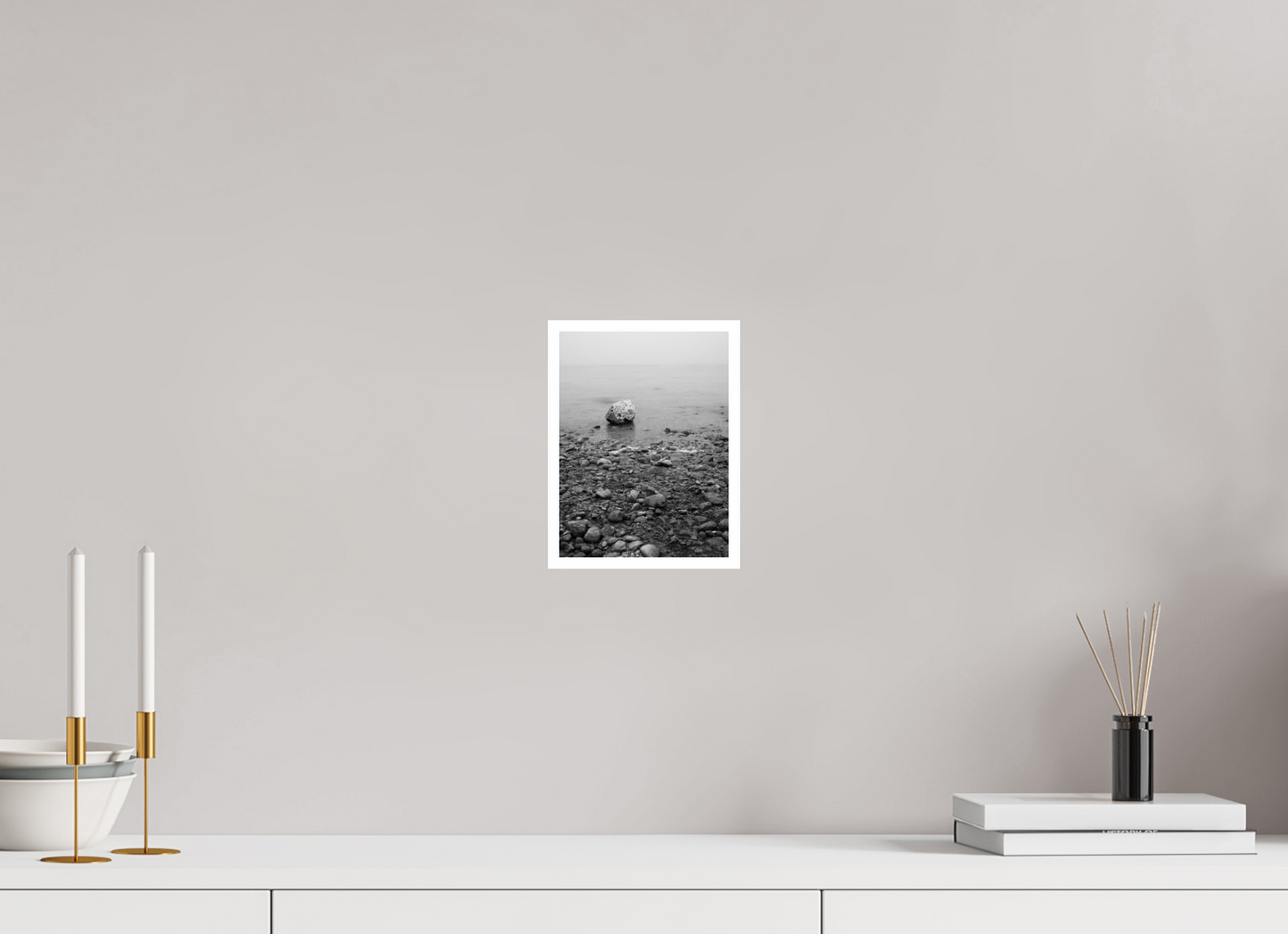 "der kalte stein" Chiemsee Fine Art Photography