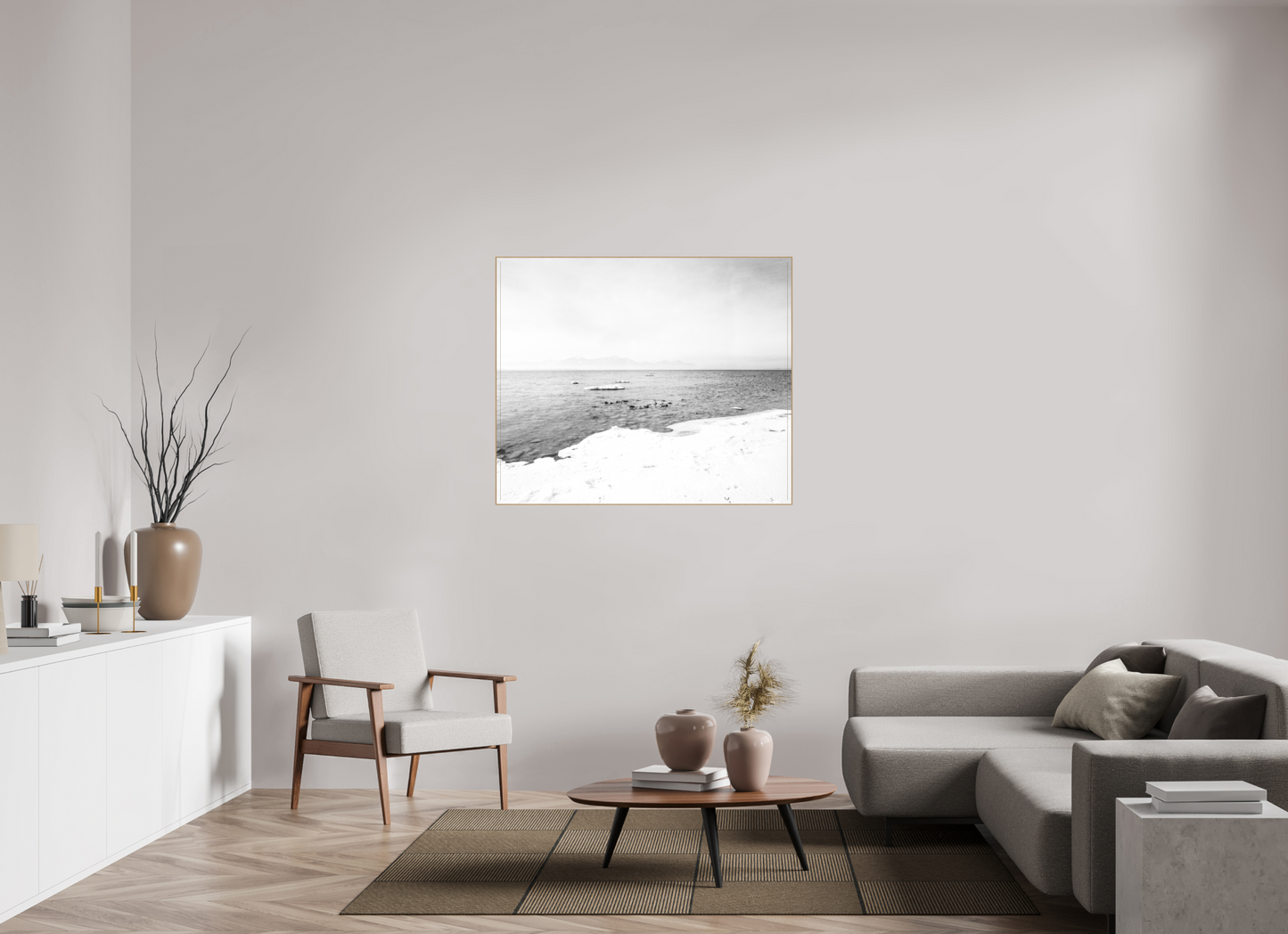 "home is were you feel good" - Chiemsee im Winter