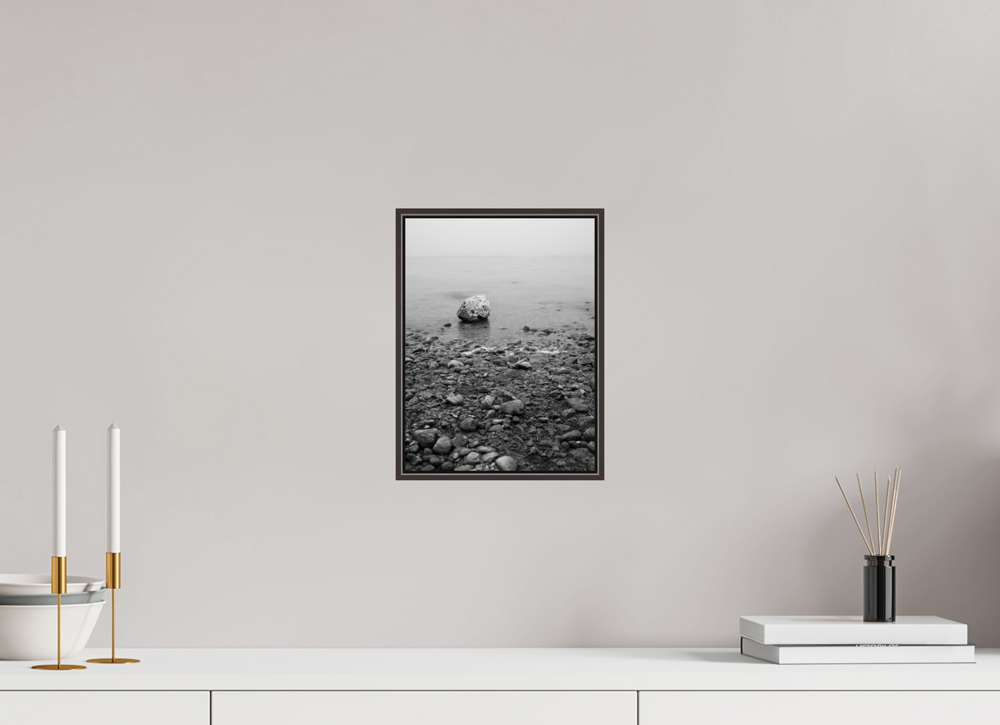 "der kalte stein" Chiemsee Fine Art Photography