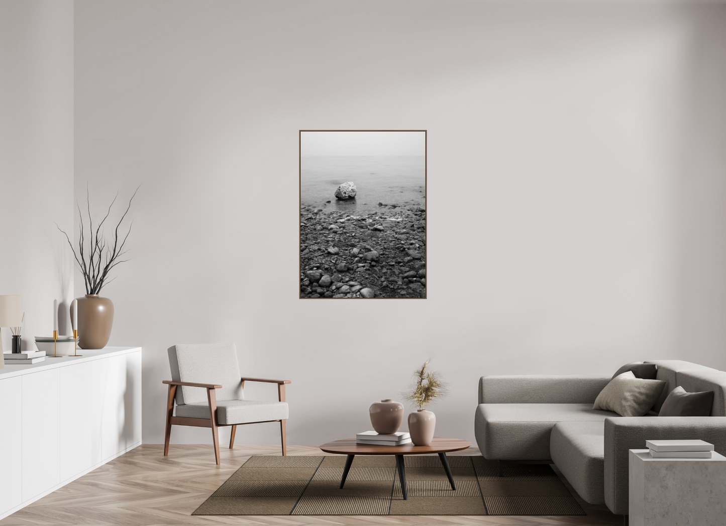 "der kalte stein" Chiemsee Fine Art Photography