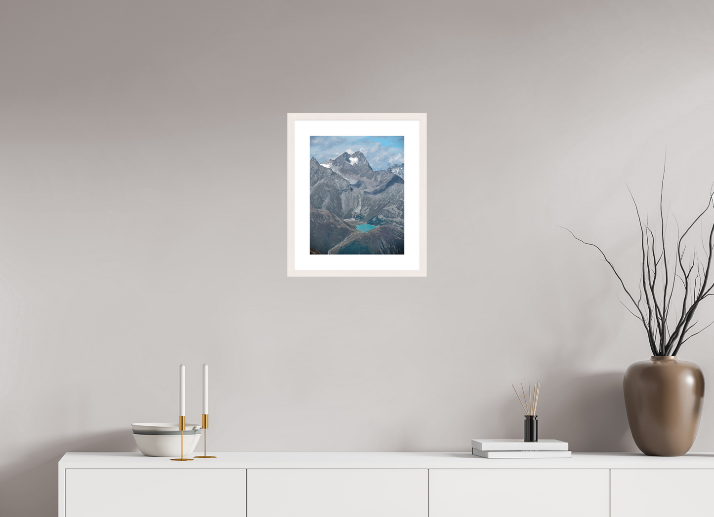 "blue lake" photo from the Ötztal glacier region