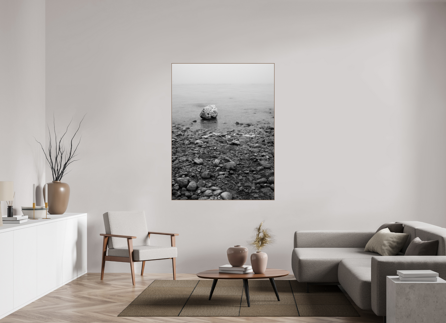 "der kalte stein" Chiemsee Fine Art Photography