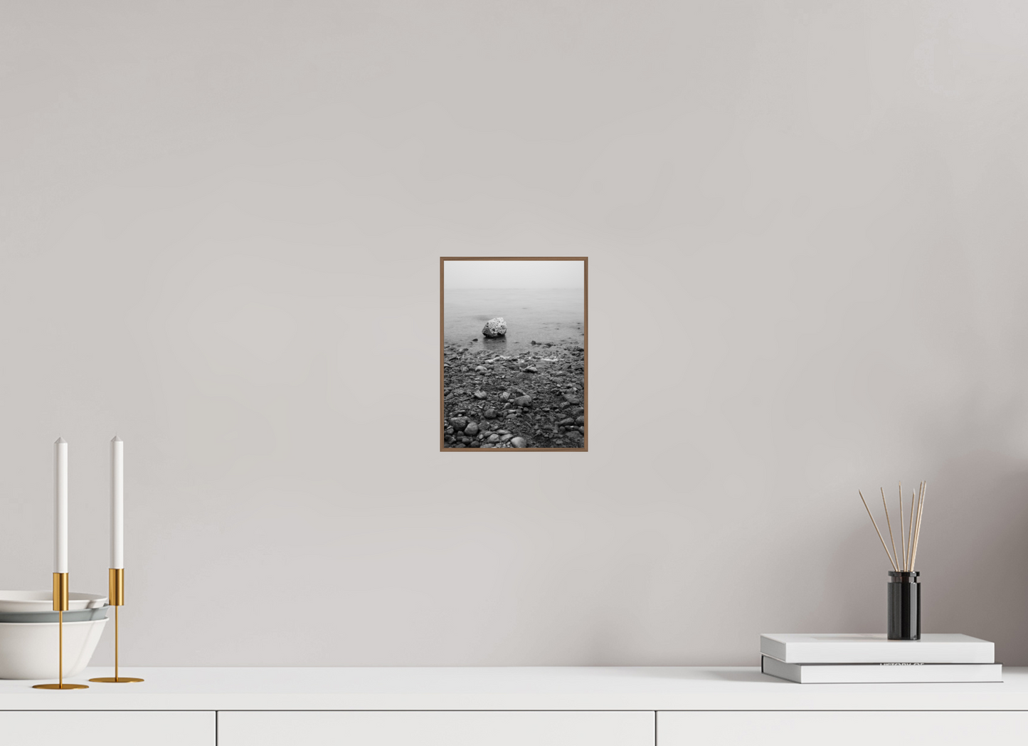 "der kalte stein" Chiemsee Fine Art Photography