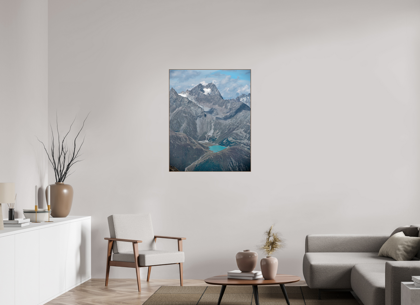"blue lake" photo from the Ötztal glacier region