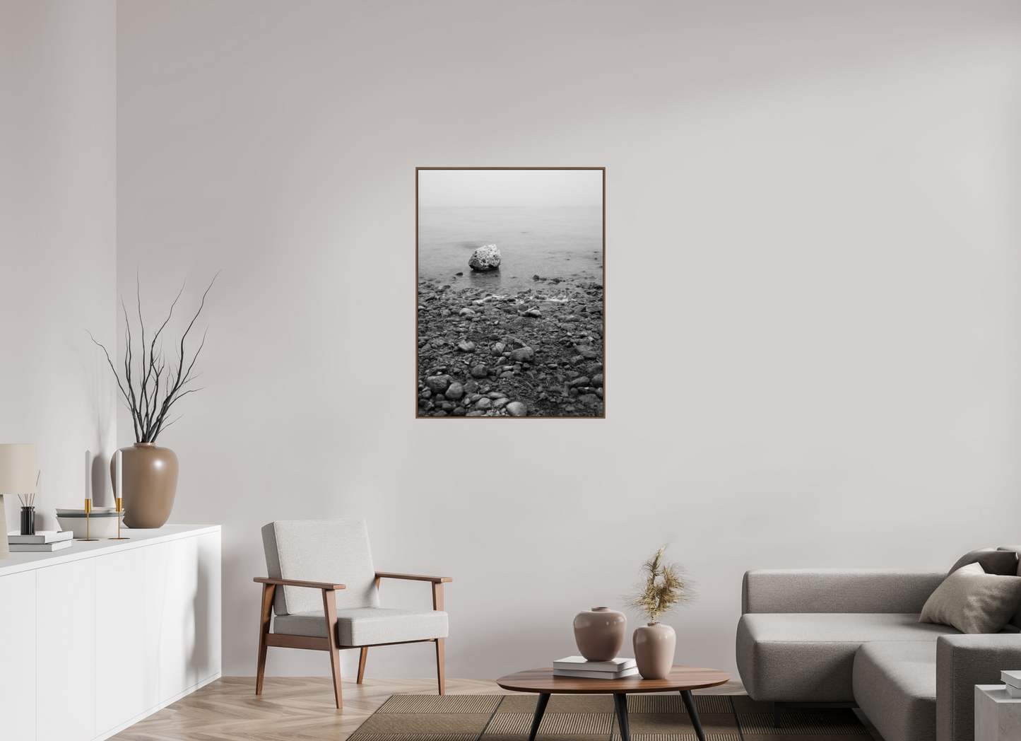 "der kalte stein" Chiemsee Fine Art Photography