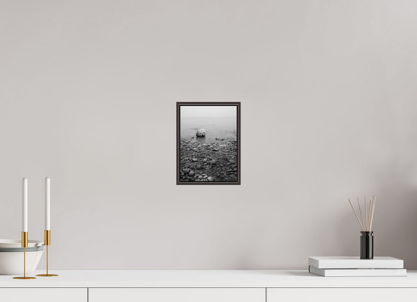"der kalte stein" Chiemsee Fine Art Photography