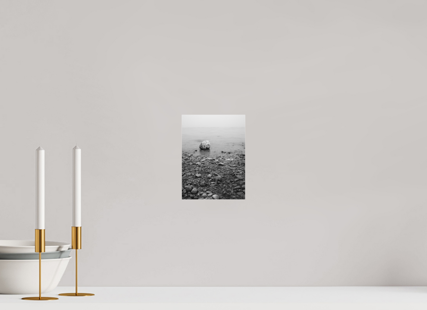 "der kalte stein" Chiemsee Fine Art Photography