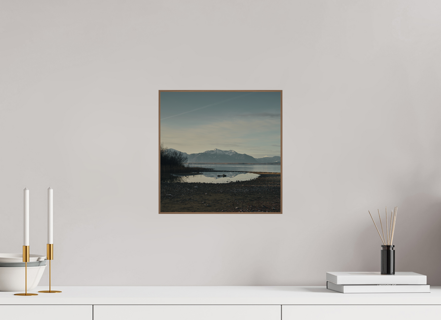"chiemsee fokus I" - Chiemsee am Morgen