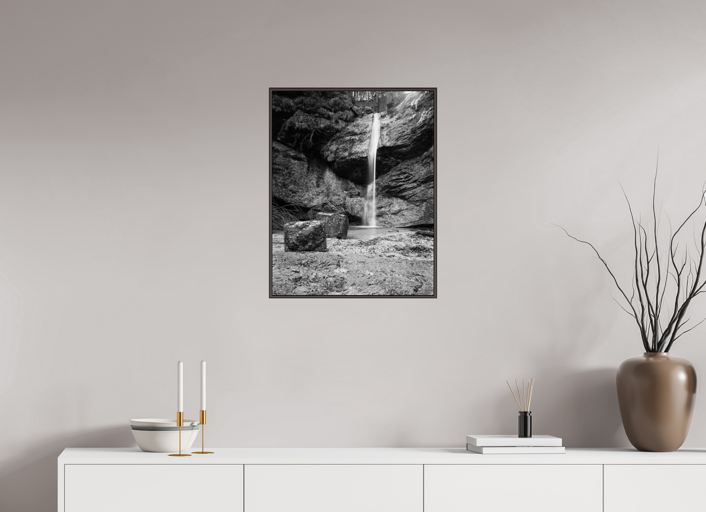 "the noise" - Waterfall in Chiemgau