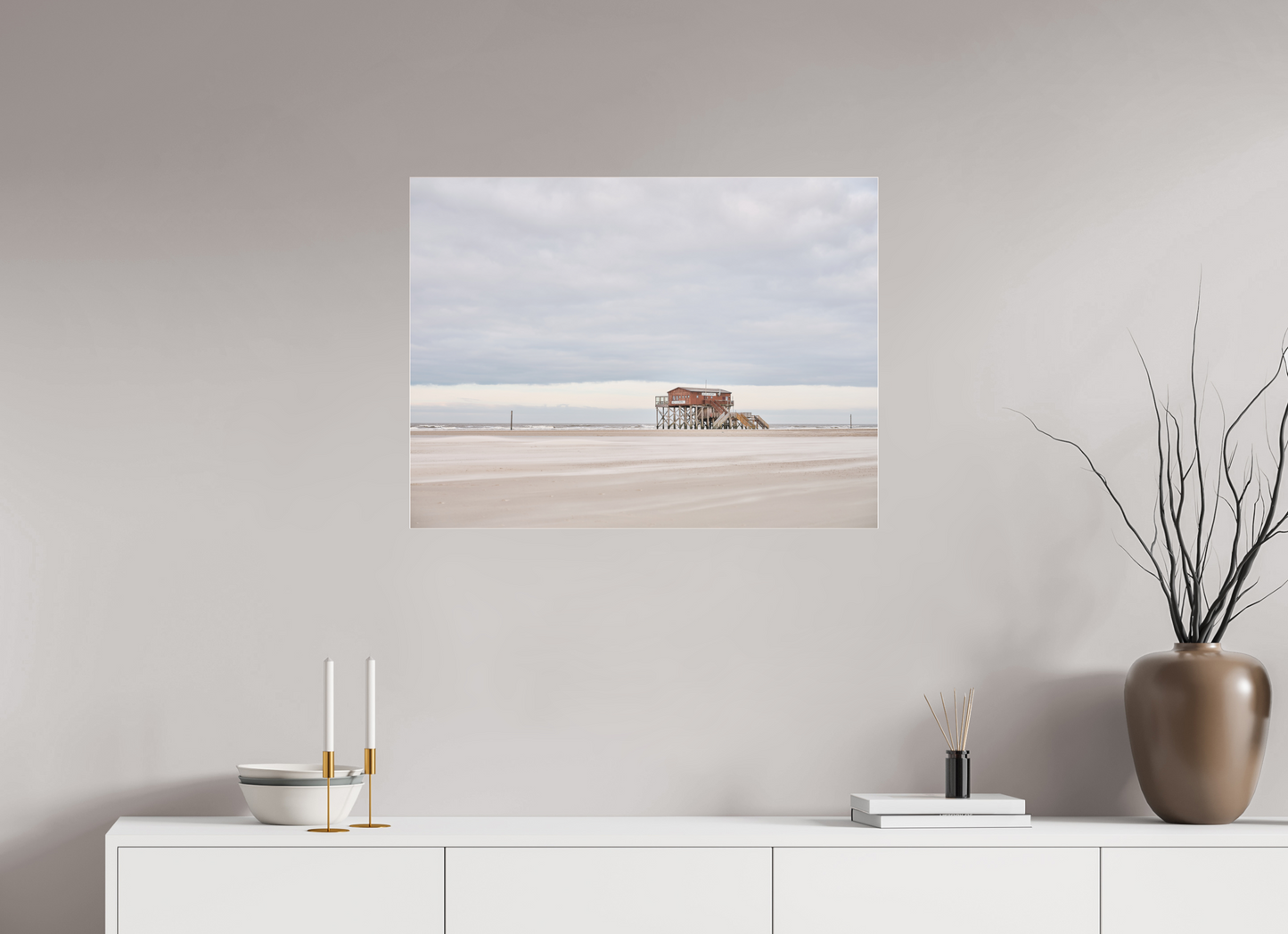 "haus auf dem strand" - Strandhaus auf St. Peter Ording
