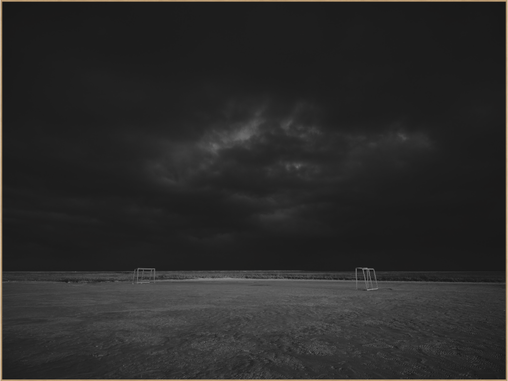 "Fußballplatz" - an der norddeutschen Küste bei St. Peter Ording
