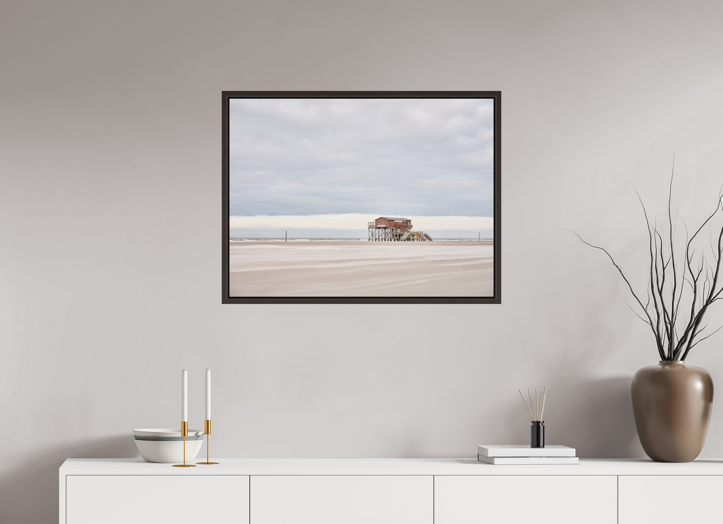 "haus auf dem strand" - Strandhaus auf St. Peter Ording