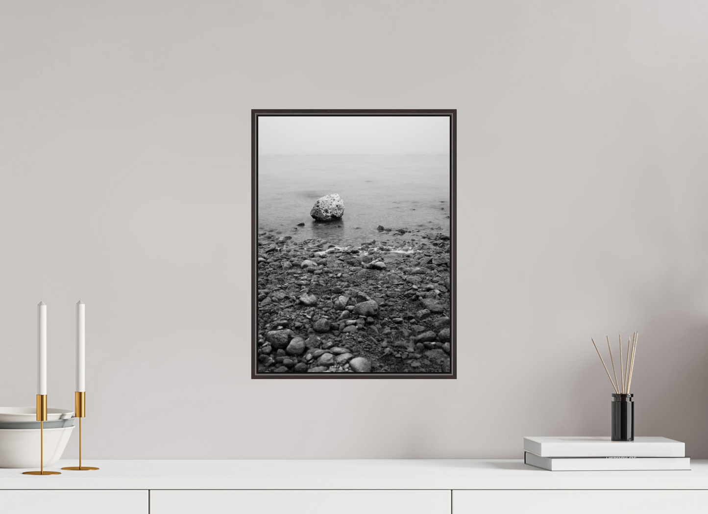 "der kalte stein" Chiemsee Fine Art Photography