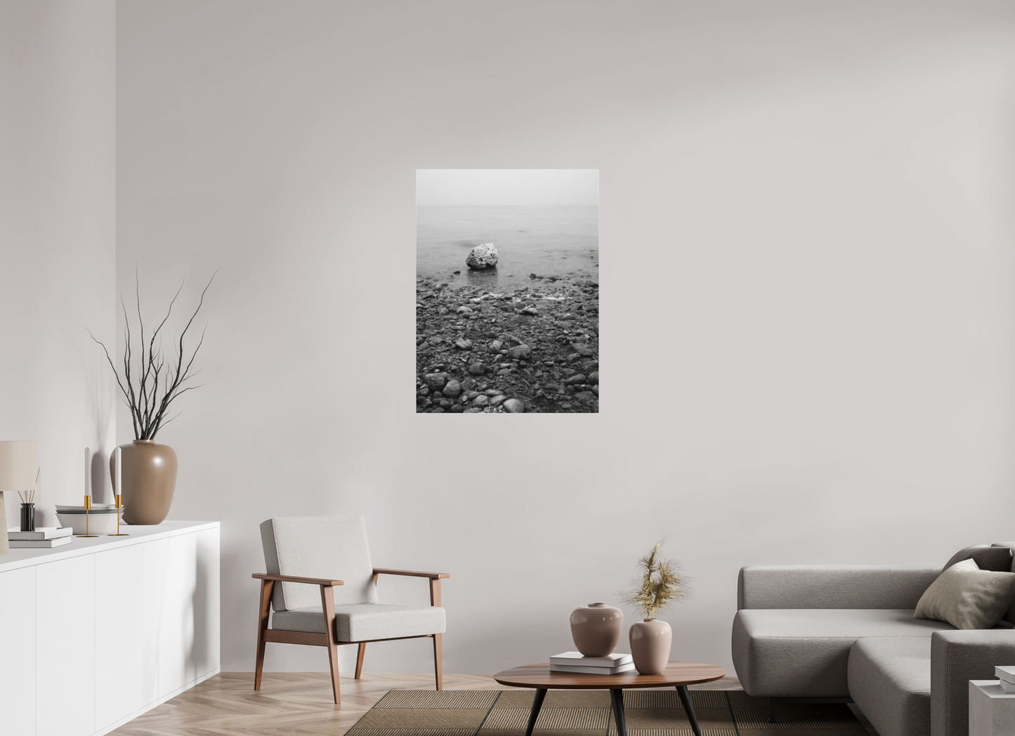 "der kalte stein" Chiemsee Fine Art Photography
