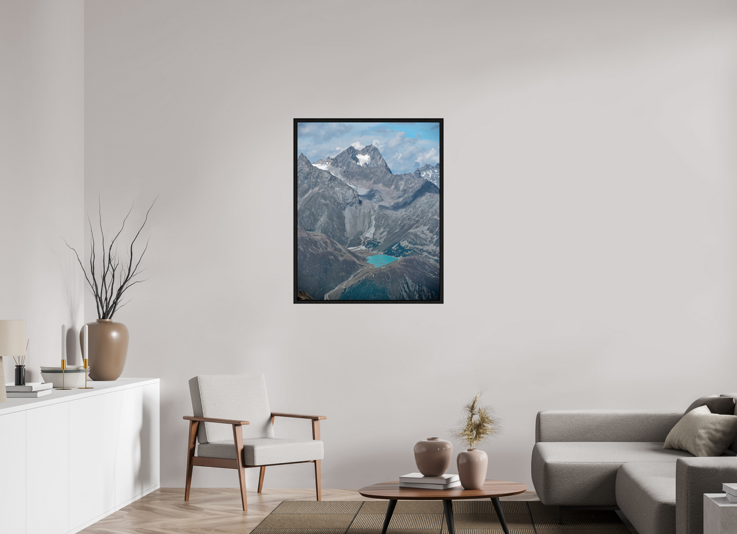 "blue lake" photo from the Ötztal glacier region
