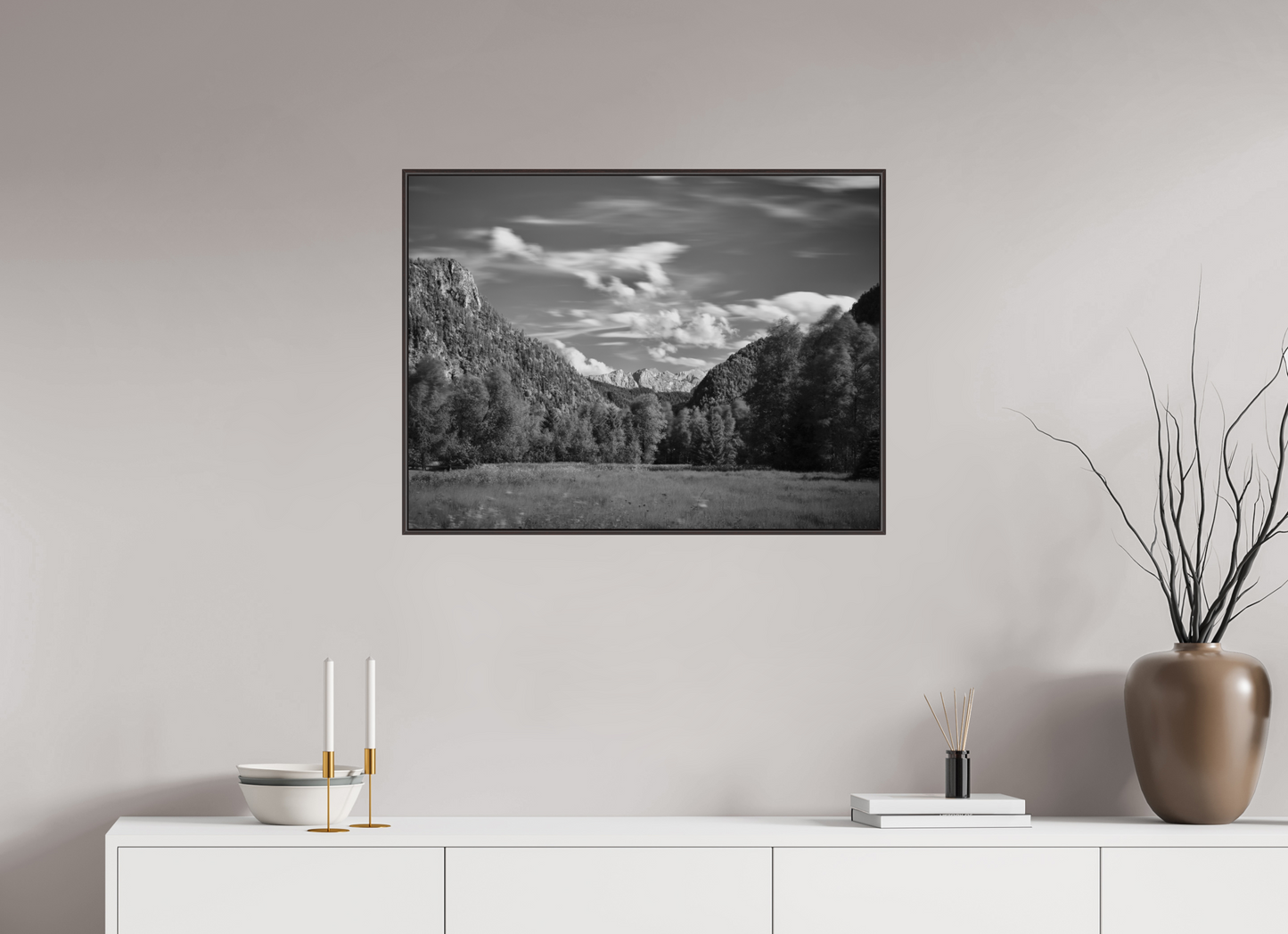 "Reiter alpeblick" - Blick auf die Reiter Alpe von Inzell aus