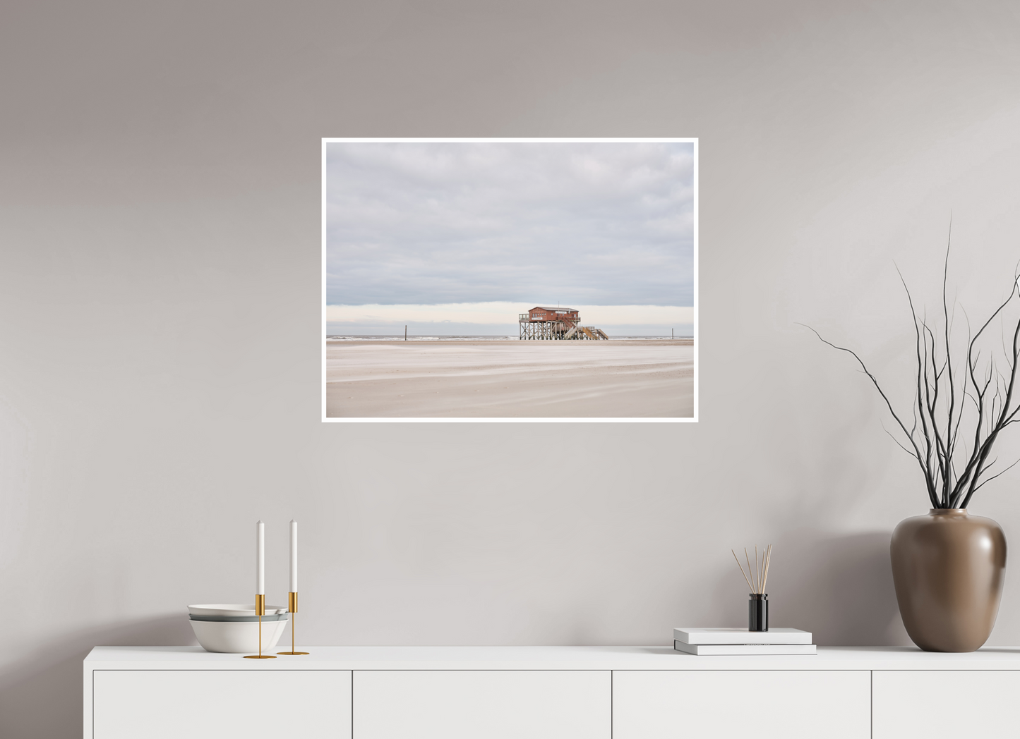 "haus auf dem strand" - Strandhaus auf St. Peter Ording