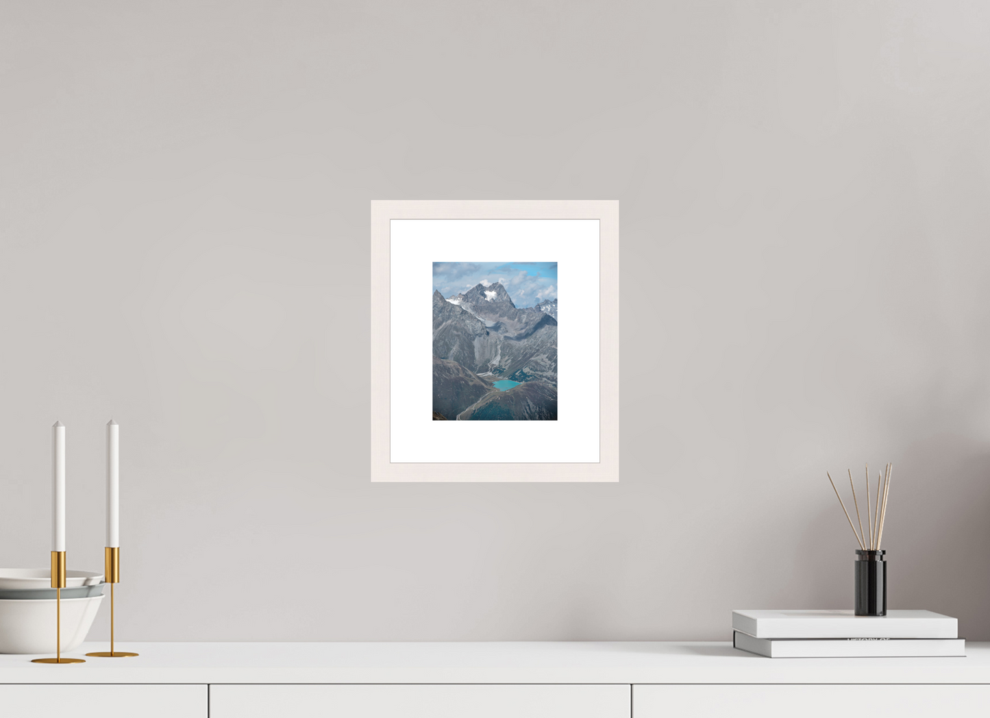 "blue lake" photo from the Ötztal glacier region