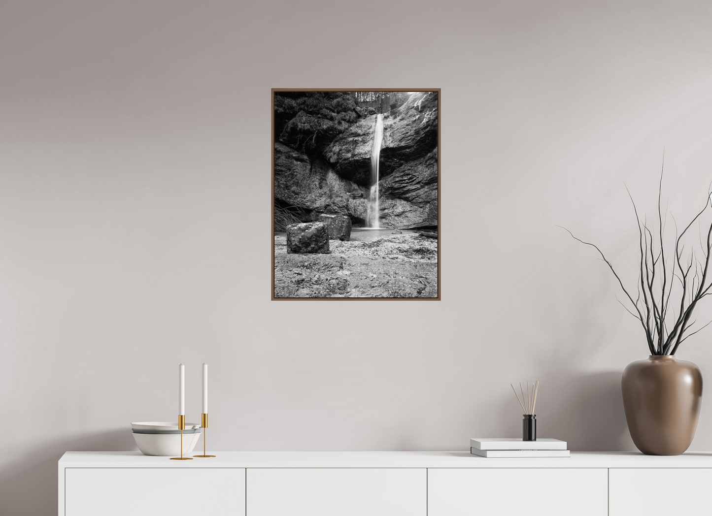 "the noise" - Waterfall in Chiemgau