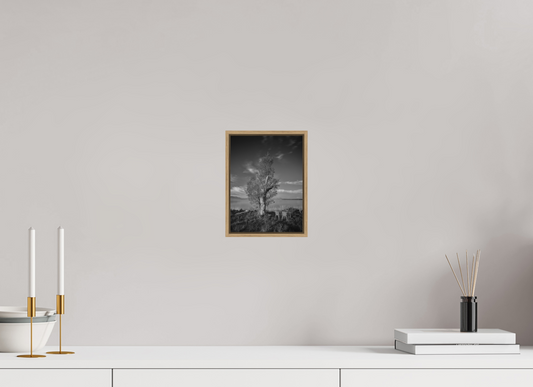 "two chairs" - infrared photography at Lake Chiemsee