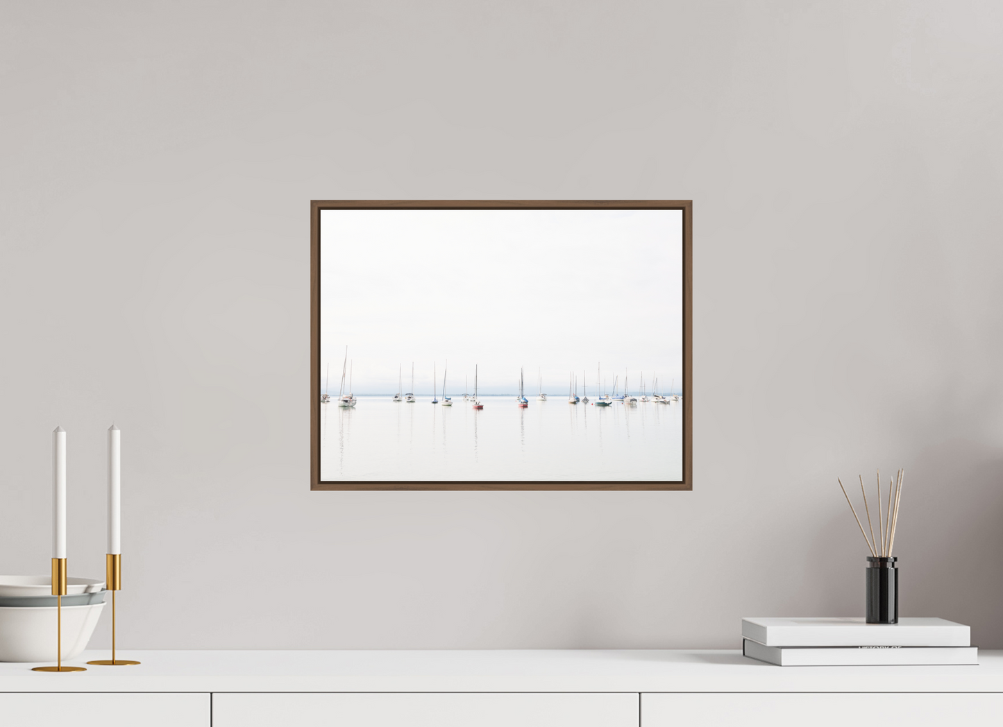 "22 Boats" Chiemsee in summer