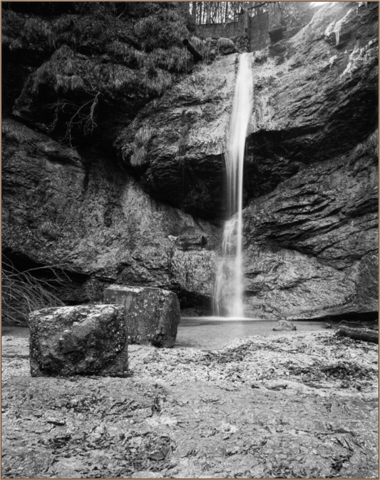 "the noise" - Wasserfall im Chiemgau
