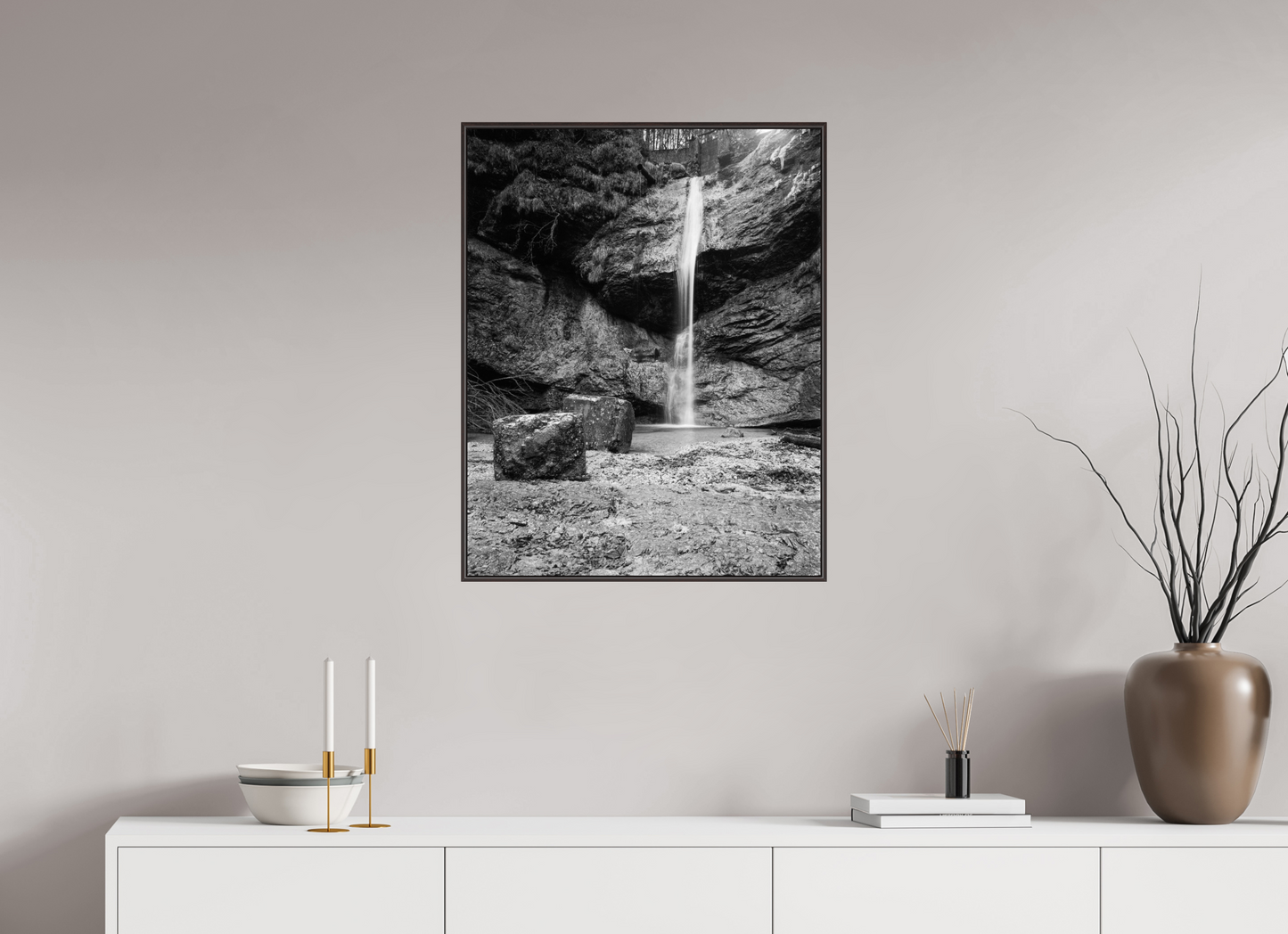"the noise" - Wasserfall im Chiemgau