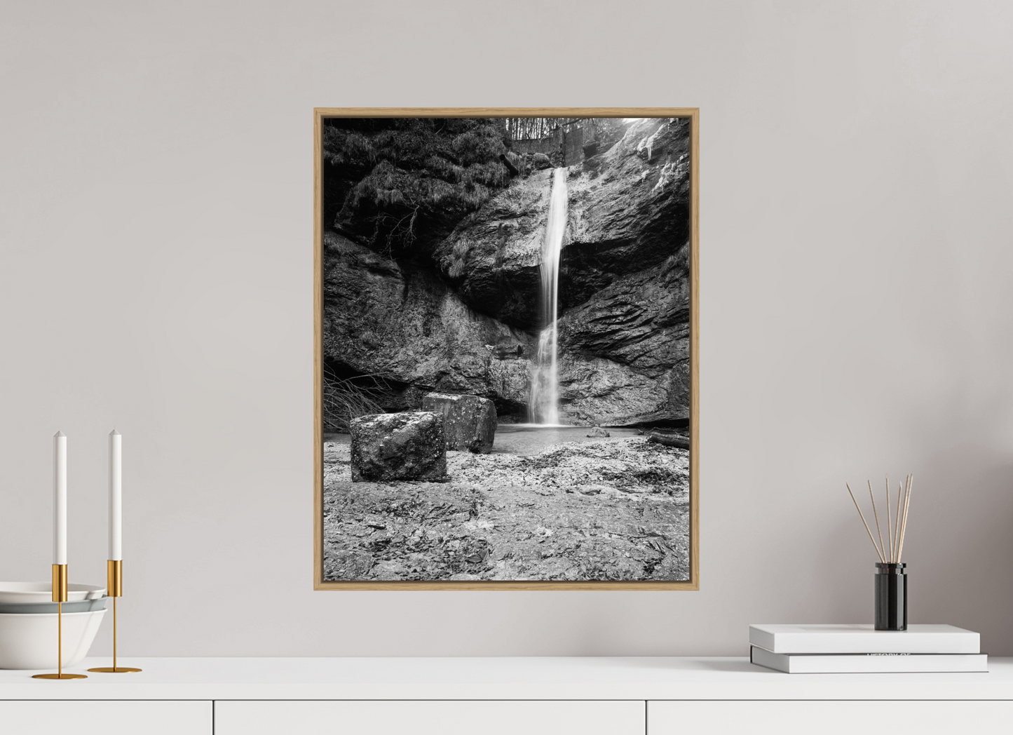 "the noise" - Wasserfall im Chiemgau