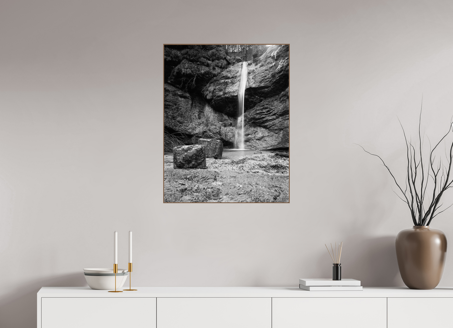 "the noise" - Wasserfall im Chiemgau