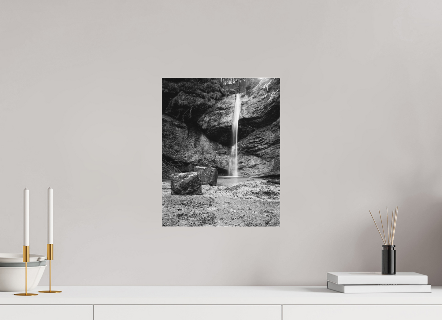 "the noise" - Wasserfall im Chiemgau