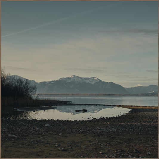 "chiemsee fokus I" - Chiemsee am Morgen