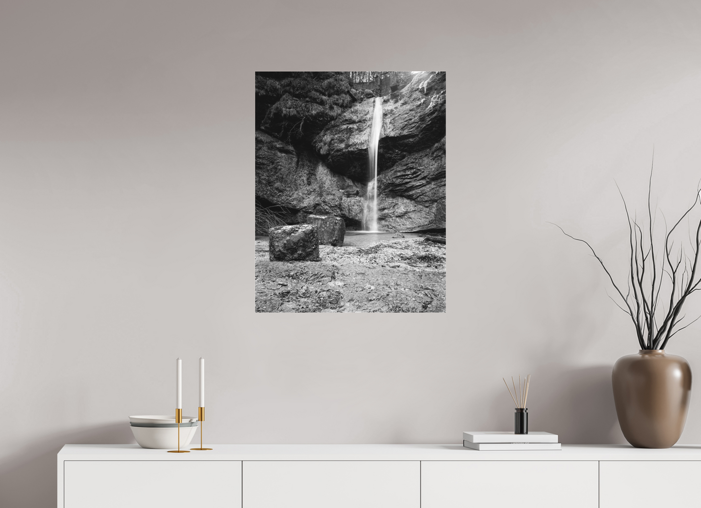 "the noise" - Wasserfall im Chiemgau
