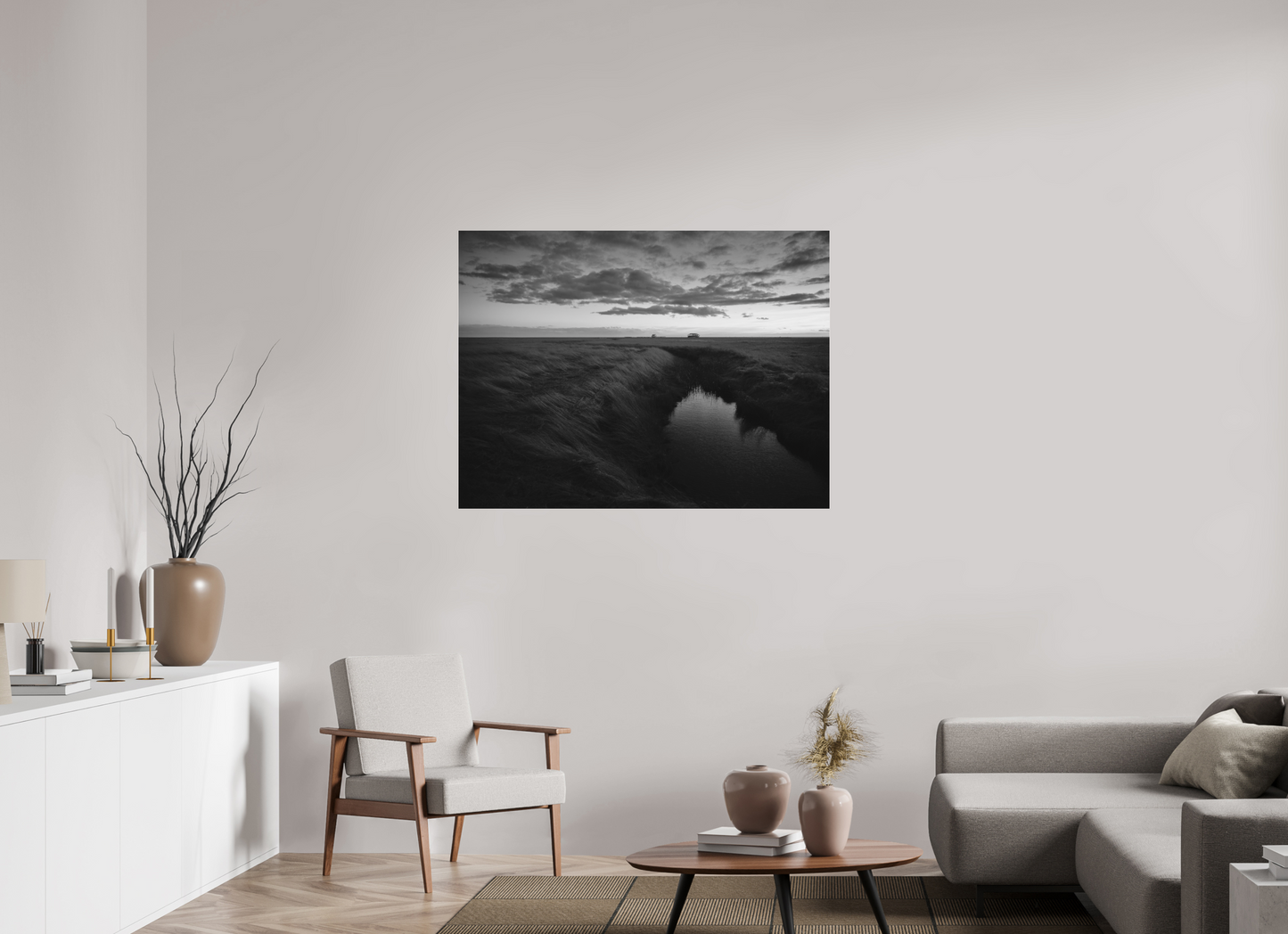 "silver light" - landscape near St. Peter Ording