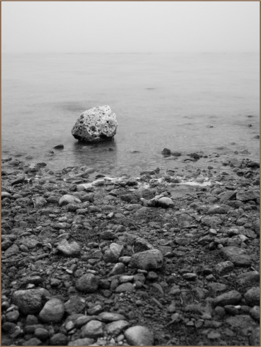 "der kalte stein" Chiemsee Fine Art Photography