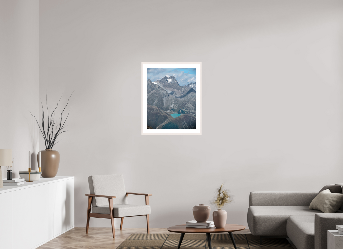 "blue lake" photo from the Ötztal glacier region