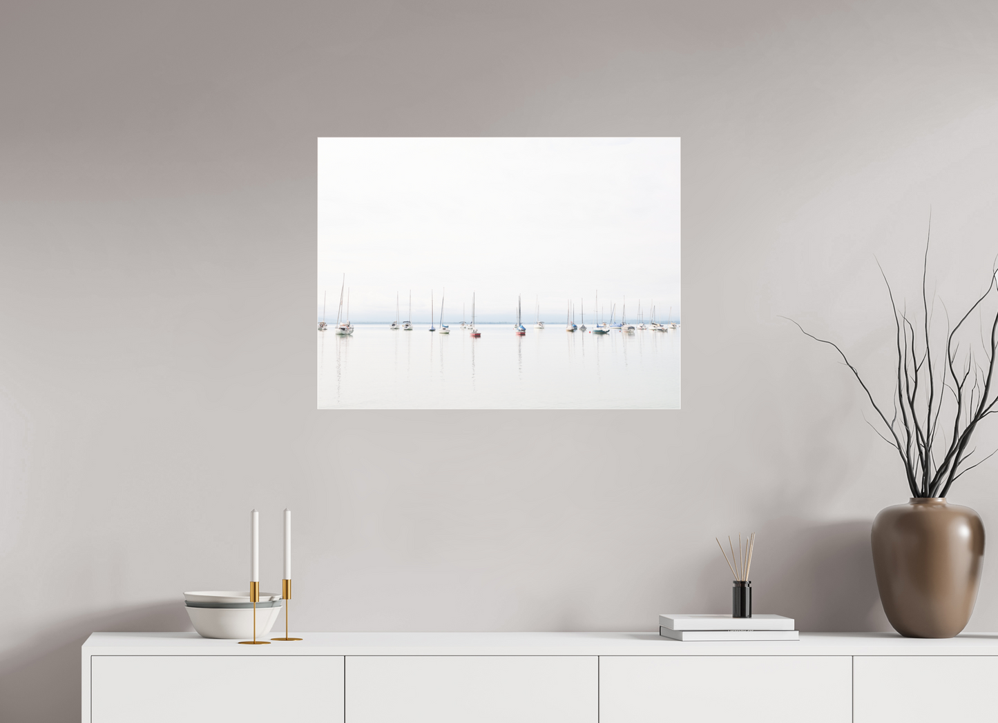 "22 Boats" Chiemsee in summer