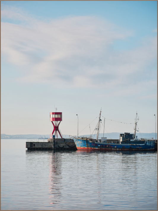"im Hafen" Teil des Hafens von Sassnitz