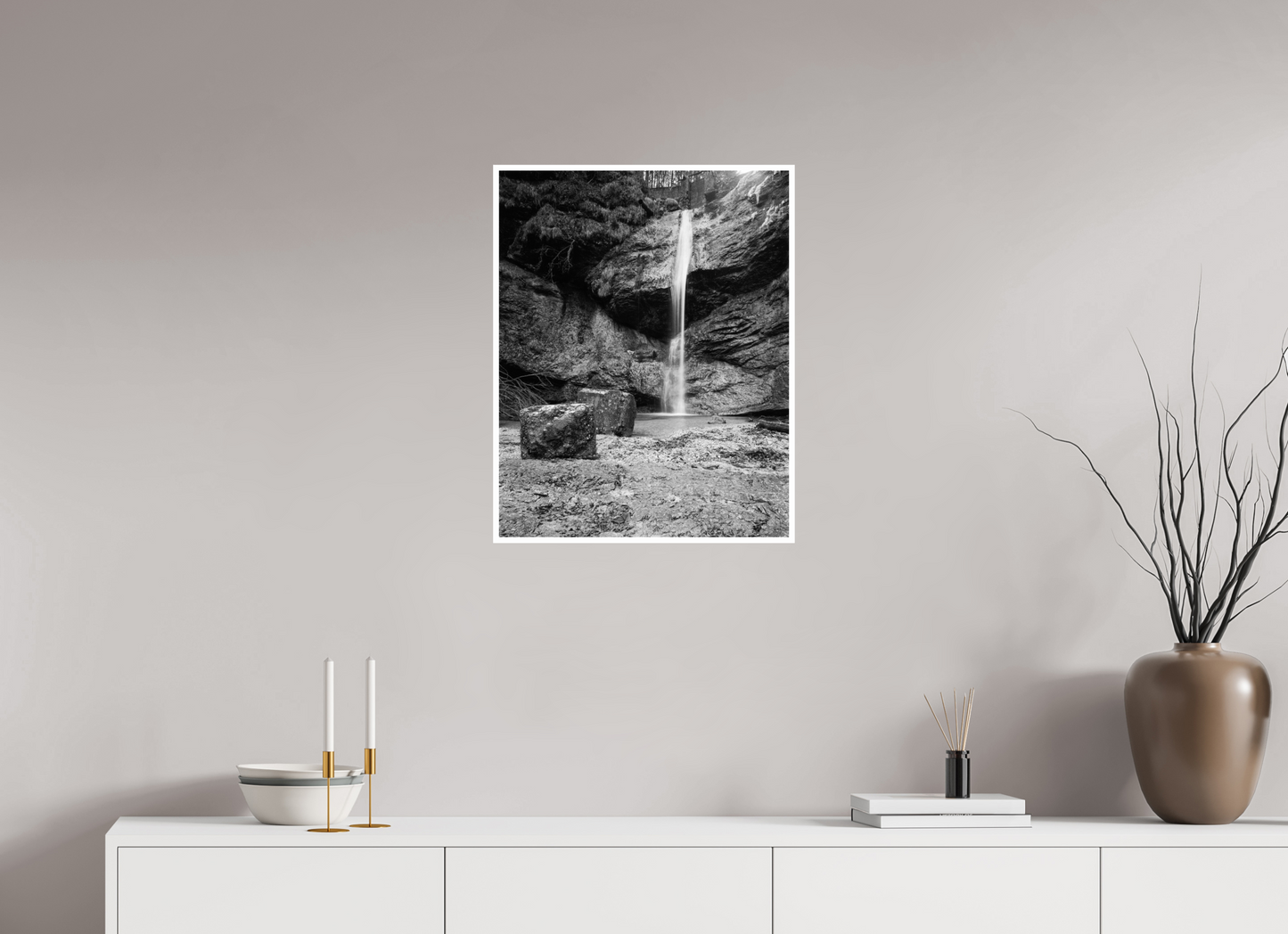 "the noise" - Wasserfall im Chiemgau